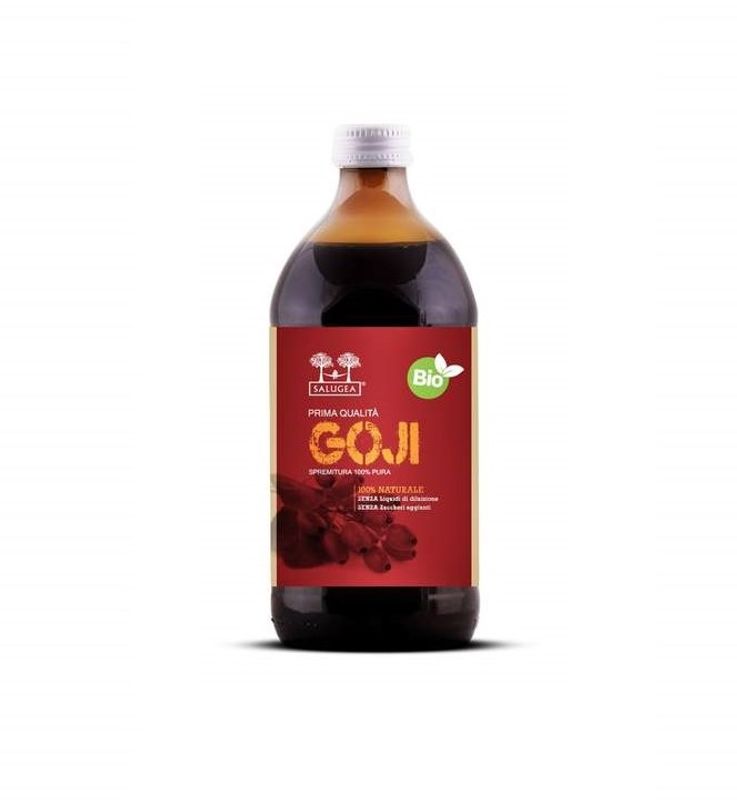 Salugea Succo Goji Bio utile per rinforzare le difese immunitarie 500ml-1