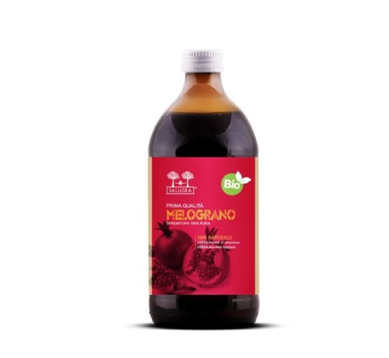 Salugea Succo Melograno BIO spremuta 100% pura anti-infiammatorio 500ml-1