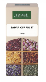 Salvia Officinale Foglie Taglio Tisana 100g-1