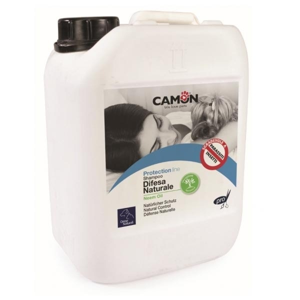 Camon Protection Shampoo Antiparassitario Olio Di Neem Cane 5000ml-1