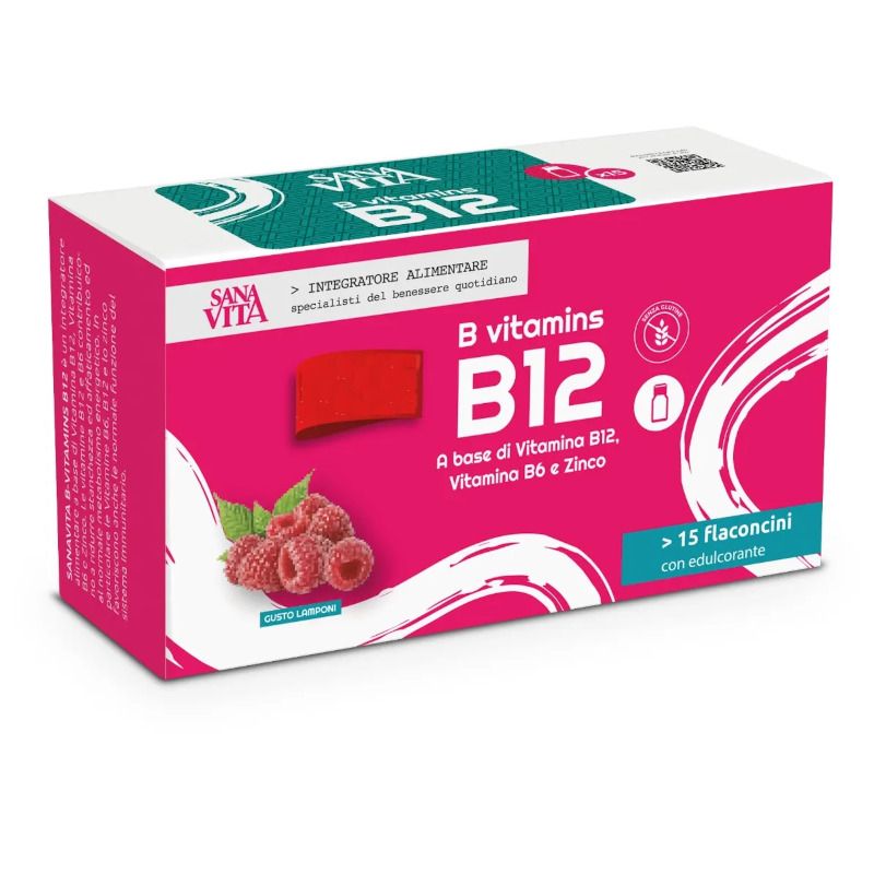 Sanavita B-Vitamins B12 15 flaconcini-1