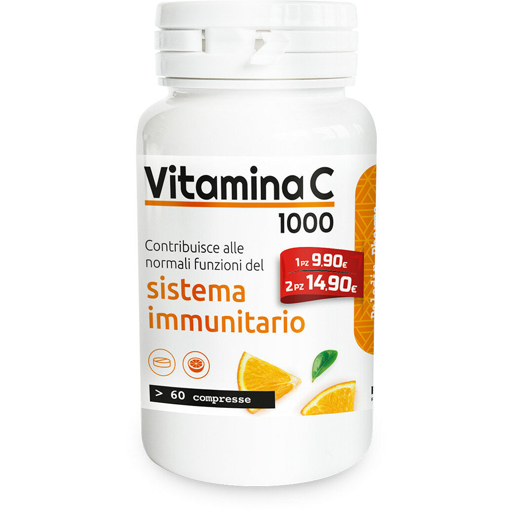 Sanavita Vitamina C 1000 per il sistema immunitario 60 compresse-2