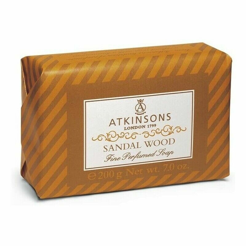Atkinsons Fine Perfumed Soap Large Size Sandal Wood 200g-2