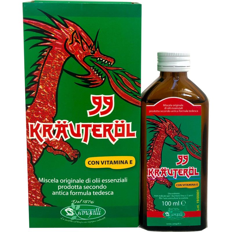 Sangalli Kräuteröl 99 Erbe olio d'erbe multifunzionale 100ml-1