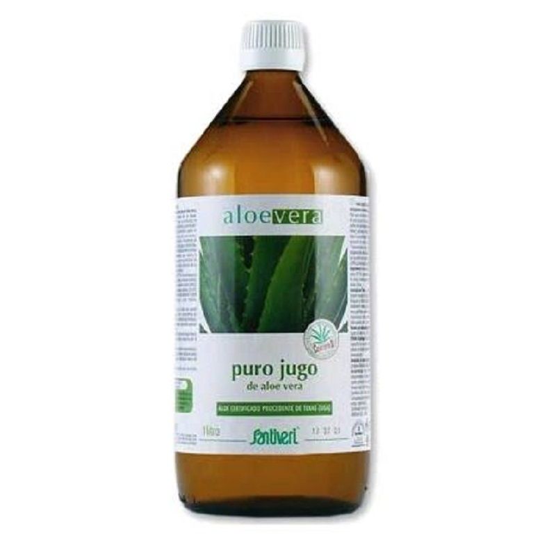 Santiveri Aloe Vera Succo utile per la depurazione dell'organismo 1l-1