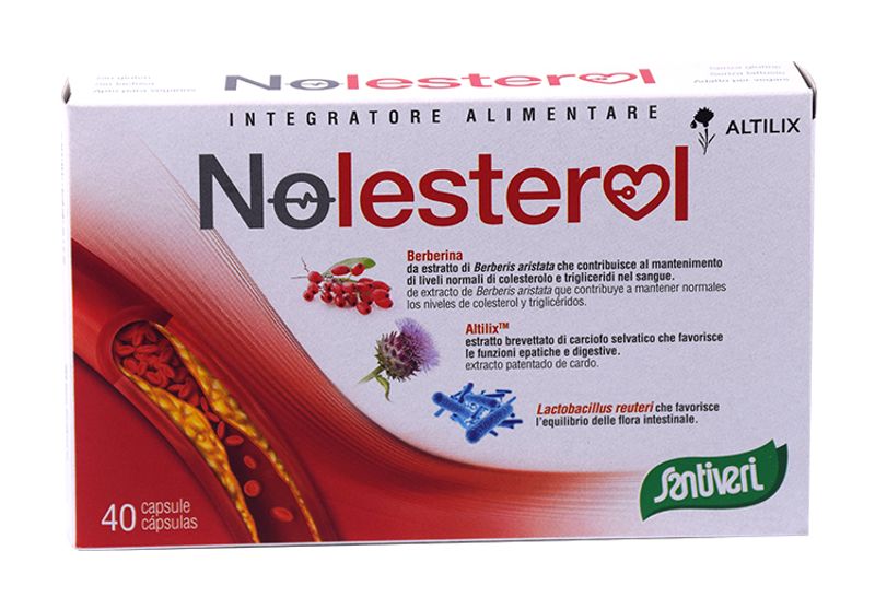 Santiveri Nolesterol per il mantenimento di livelli normali di colesterolo 40 capsule-1