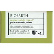 Bioearth Sapone Solido Corpo Olio Oliva Bio/Bergamotto Pelle Normale/Mista150g-1