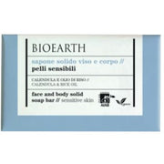 Bioearth Sapone Solido Viso Corpo Calendula/Olio Riso Pelli Sensibili 150g-1