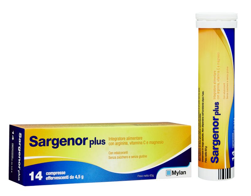 Sargenor plus con vitamina C 14 compresse-0