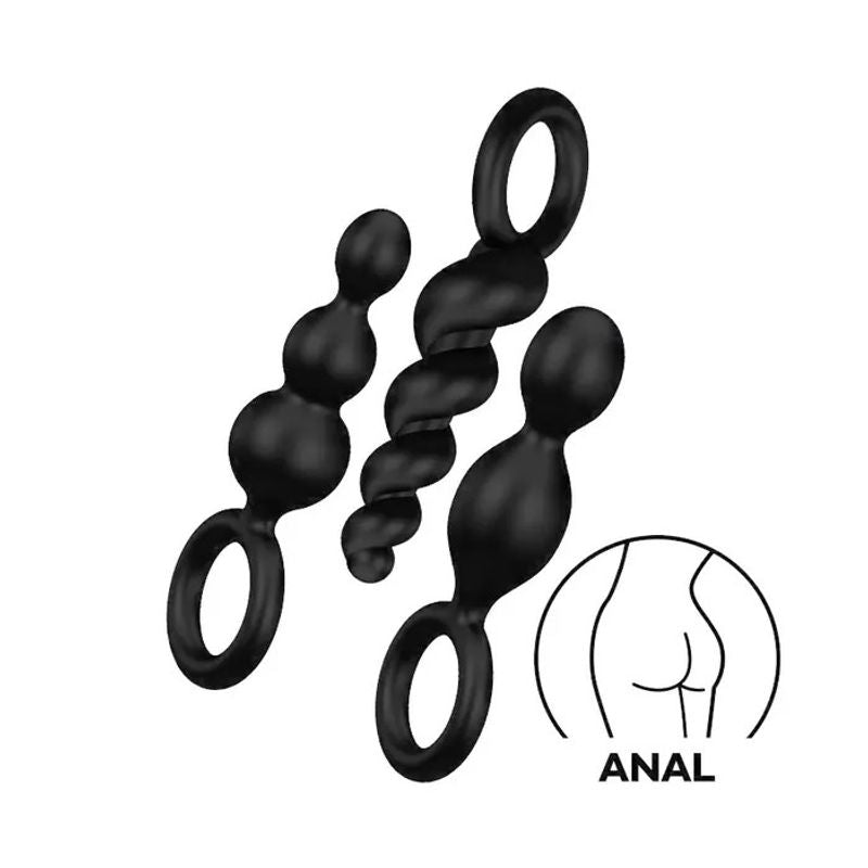 Satisfyer Booty Call Plug Anali Nero-1
