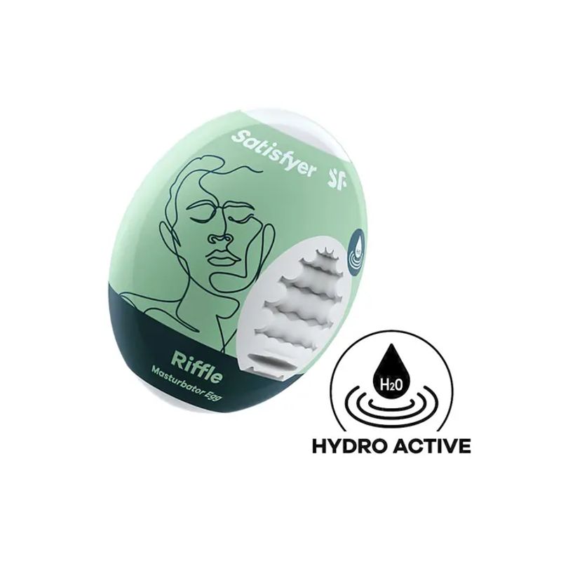 Satisfyer Masturbator Egg Ovetto Uso E Getta Per Lui - Riffle-1