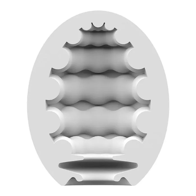 Satisfyer Masturbator Egg Ovetto Uso E Getta Per Lui - Riffle-2