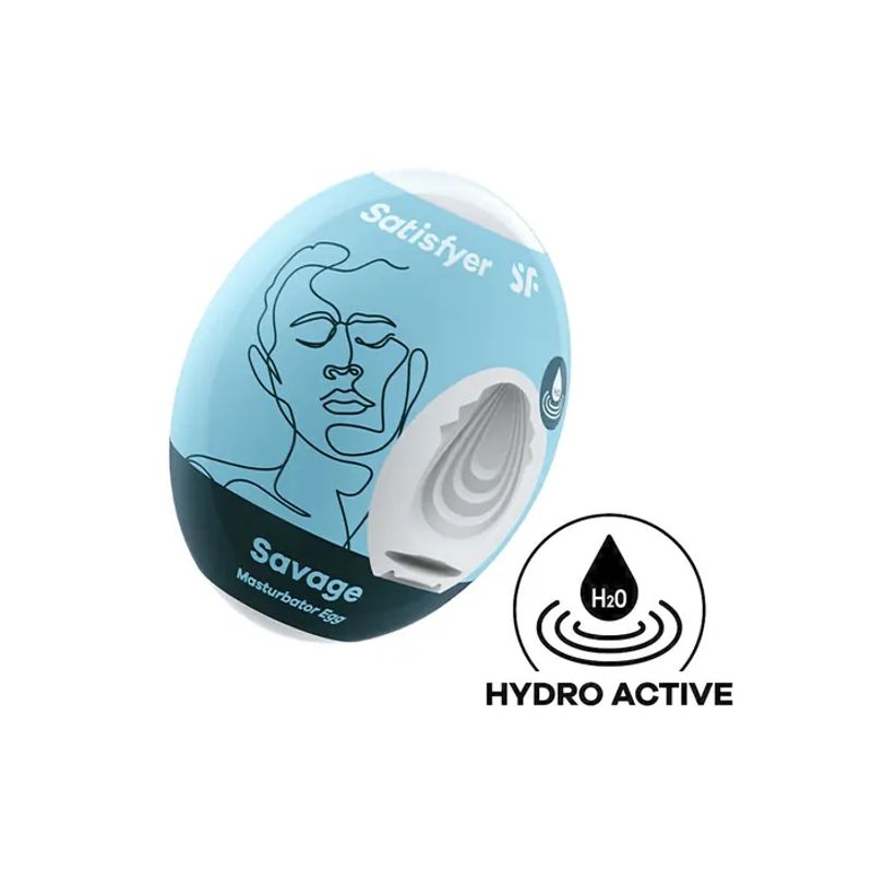 Satisfyer Masturbator Egg Ovetto Uso E Getta Per Lui - Savage-1