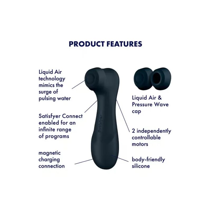 Satisfyer Wand-er Woman Vibratore Nero-3