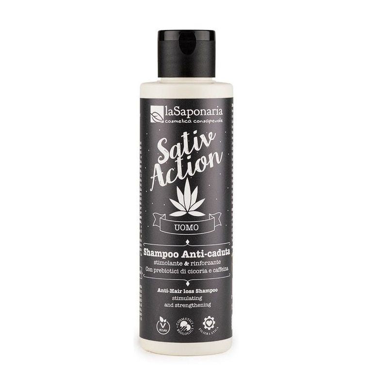 La Saponaria Sativaction Shampoo Anticaduta Uomo 150ml-1