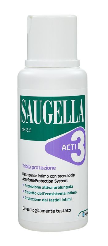 Saugella Acti3 Detergente Intimo con tripla protezione 250ml-2