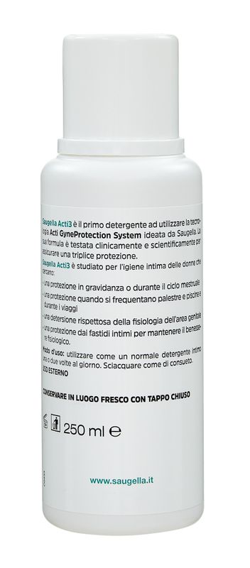 Saugella Acti3 Detergente Intimo con tripla protezione 250ml-4