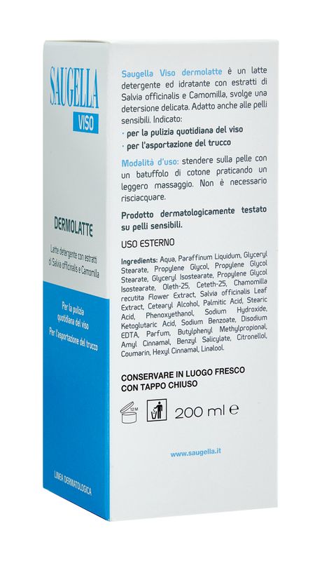 Saugella Dermolatte 200ml-4