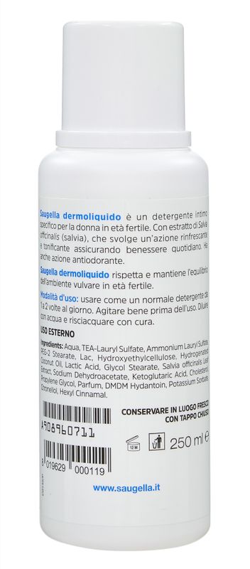 Saugella dermoliquido ph3,5 250ml-2