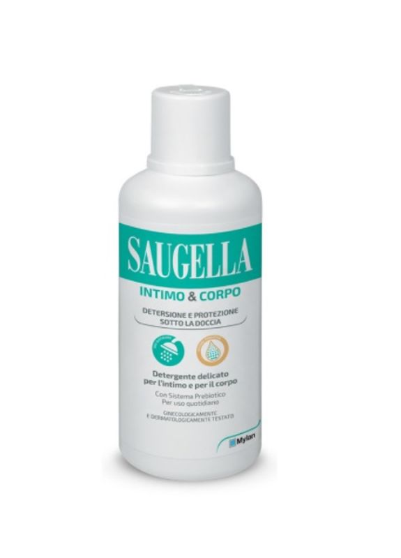 Saugella Intimo&Corpo Detersione e Protezione sotto la doccia 500ml-1