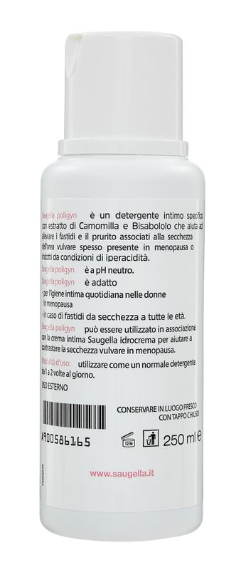 Saugella Poligyn detergente intimo pH neutro 250 ml-3