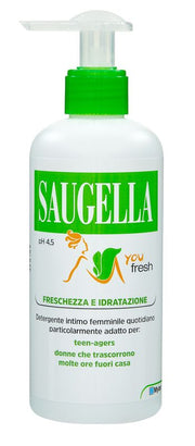 Saugella You Fresh ph 4,5 detergente per l'igiene intima 200ml-1
