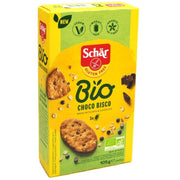 Schar Bio Choco Bisco biscotti con gocce di cioccolato senza glutine 3x35g-1