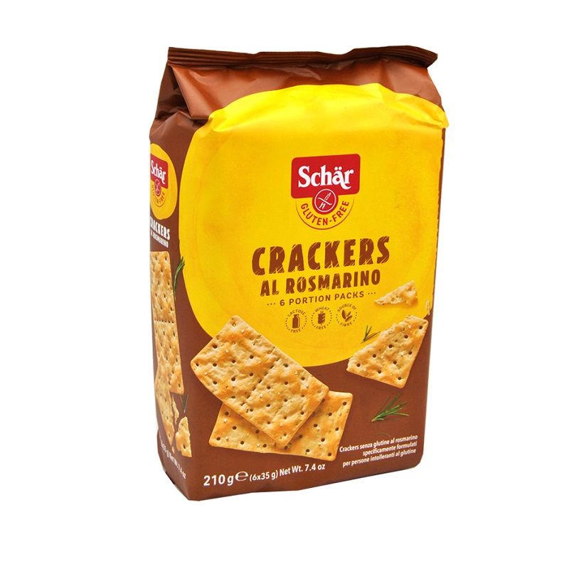 Schar Crackers al rosmarino senza glutine 6x35g-1