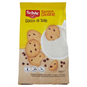 Schar Gocce di Sole biscotti senza glutine con gocce di cioccolato 200g-1