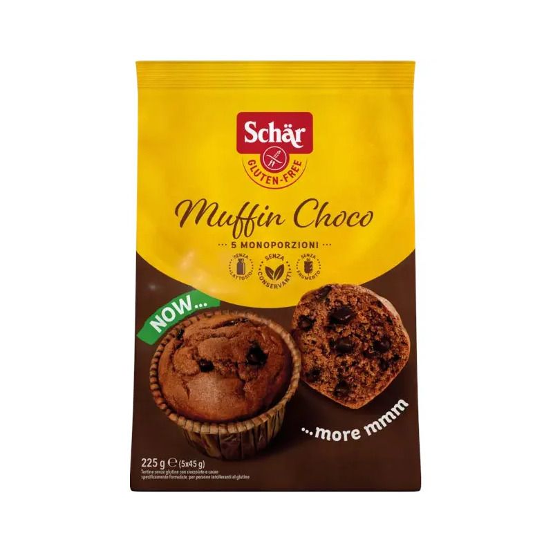 Schar Muffin Choco senza glutine 225g-1