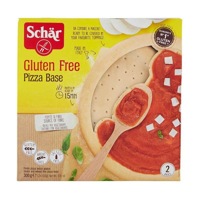 Schar Pizza Base fondo per pizza senza glutine 2x150g-2
