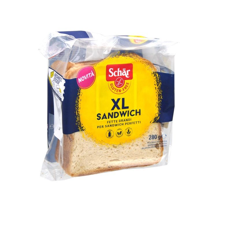 Schar XL Sandwich pane bianco senza glutine 280g-1