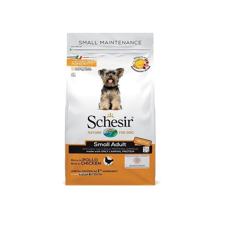 Schesir Ricco In Pollo Cibo Secco Cani Adulti Taglia Piccola Sacco 2 Kg-1