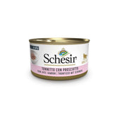 Schesir Tonnetto Con Prosciutto Lattina Cibo Umido Gatto Adulto 85 g-1