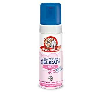 Sano E Bello Schiuma Detergente Delicata Cuccioli Cane/Gatto 150ml-2
