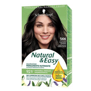 Schwarzkopf Natural & Easy colorazione permanente nutriente 566 Castano Cenere-1