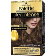 Schwarzkopf Palette Oleo Intense Colorazione Permanente 4-08 Castano Dorato Naturale 173g-1