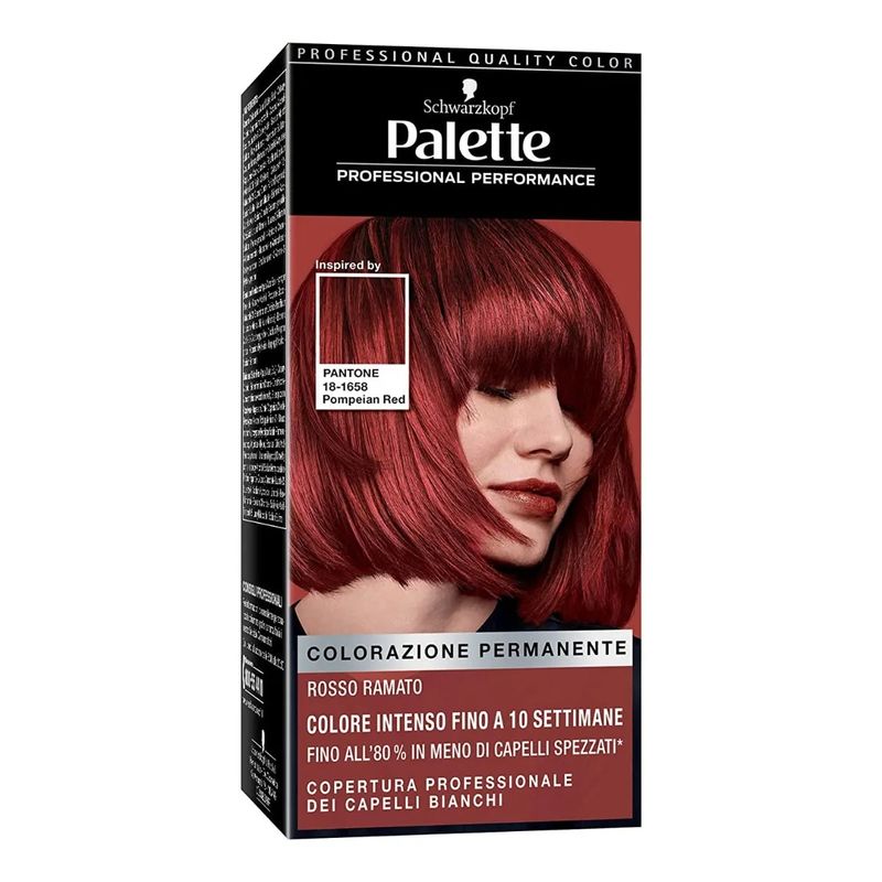 Schwarzkopf Palette Professional Performance Pantone tintura permanente per capelli 5-72 Rosso Ramat-1