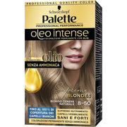 Schwarzkopf Palette Oleo Intense Colorazione Permanente 8-50 Biondo Cenere Naturale 173g-1