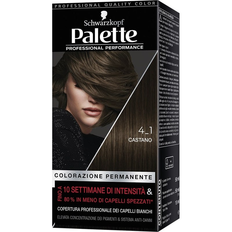 Schwarzkopf Palette Professional Performance Colorazione Permanente 4-1 Castano 170g-1