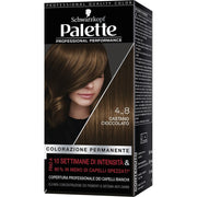 Schwarzkopf Palette Professional Performance Colorazione Permanente 4-8 Castano Cioccolato 170g-1