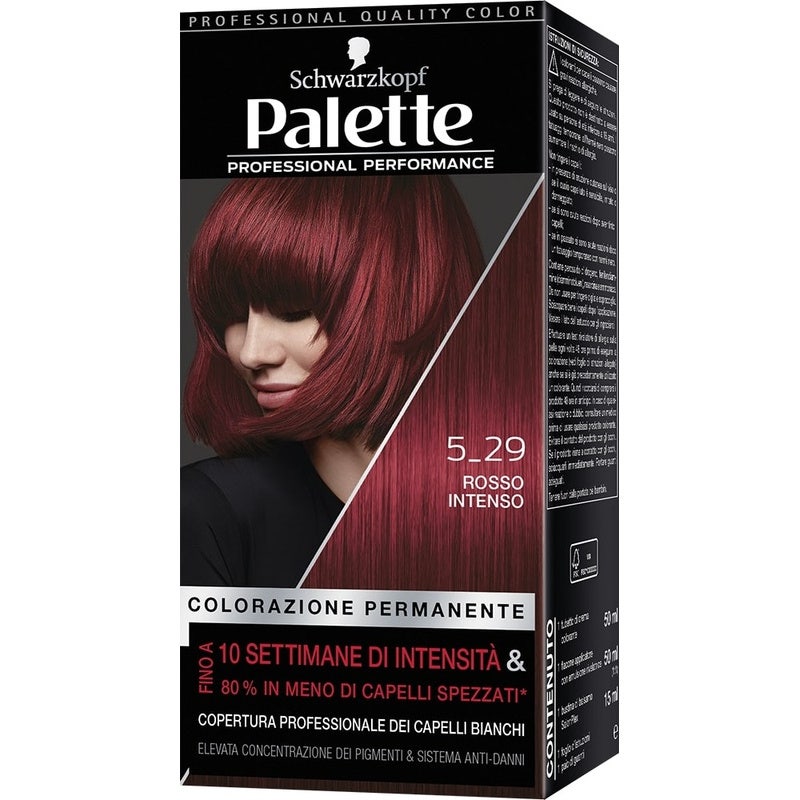 Schwarzkopf Palette Professional Performance Colorazione Permanente 5-29 Rosso Intenso 170g-1