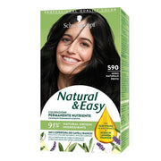 Schwarzkopf Natural & Easy colorazione permanente nutriente 590 Nero Naturale-1