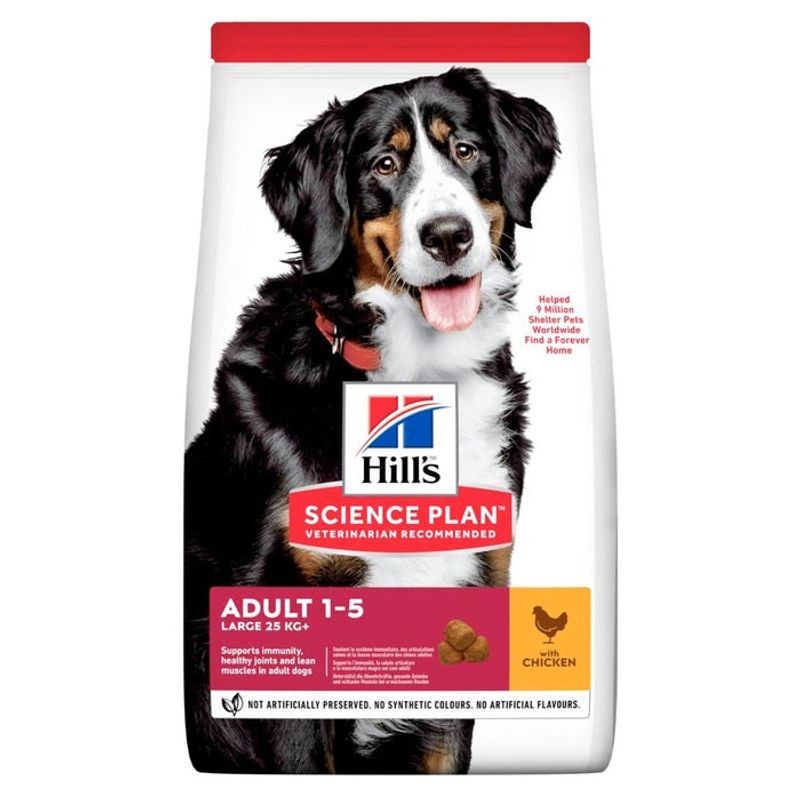 Hill's Science Plan Adult Cane Large Breed Pollo 18kg-1