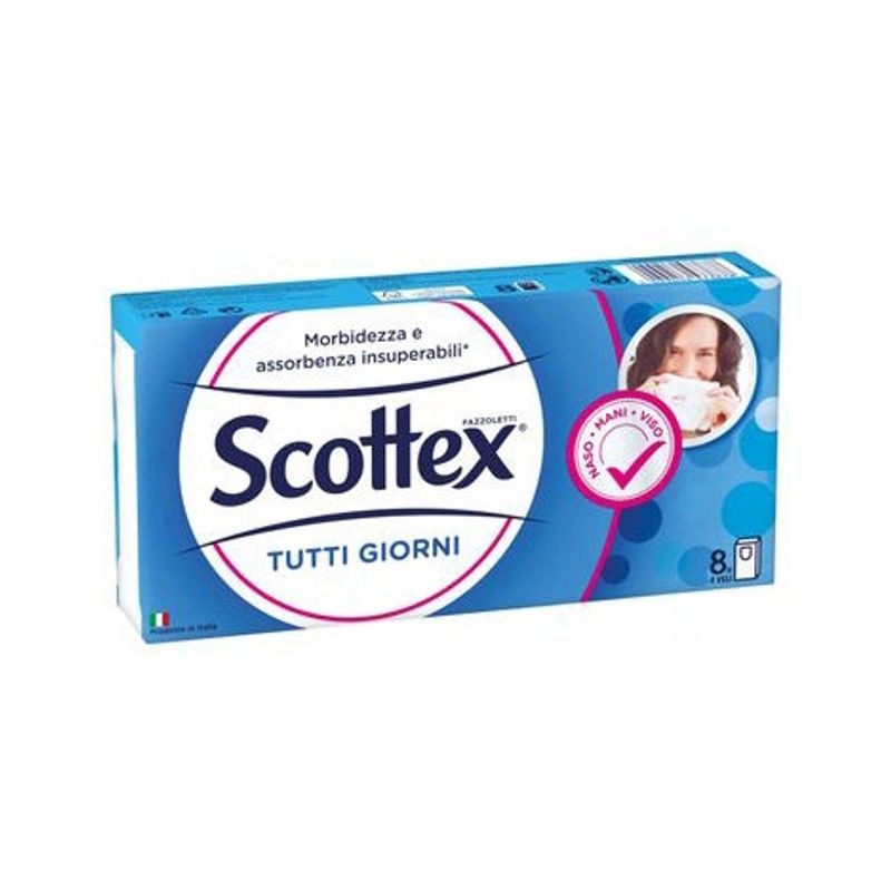 Scottex Fazzoletti Tutti Giorni 8 Pezzi-1