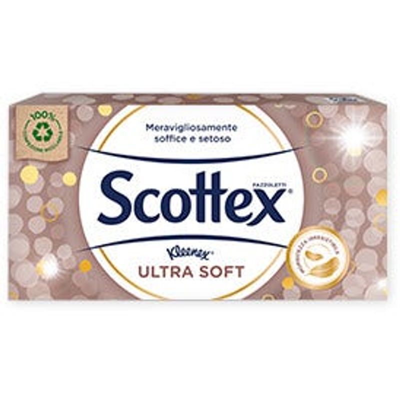 Scottex Ultra Soft Fazzoletti Box 80 Pezzi-1