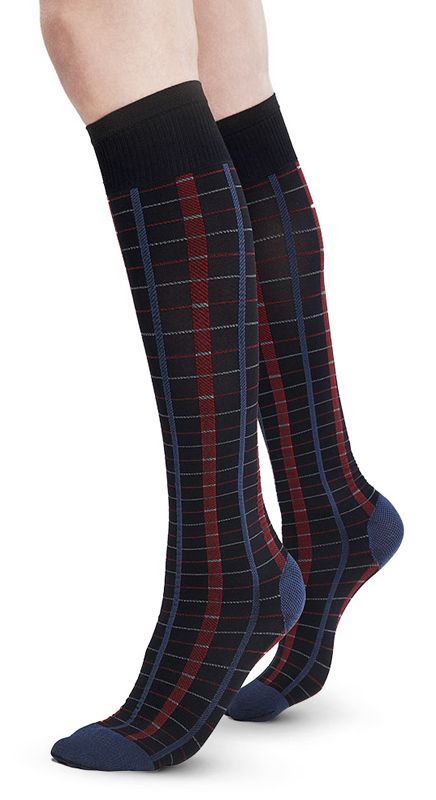 Solidea Scottish Knee High 100den colore nero taglia M-1