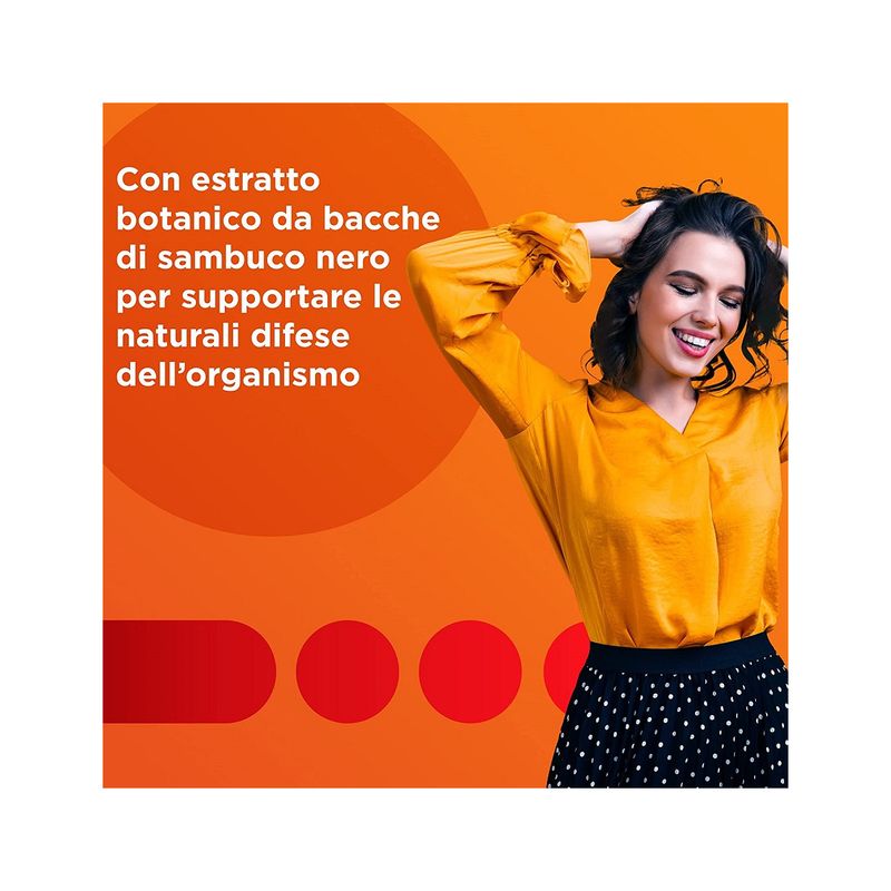 Multicentrum Immunità & Difesa Con Sambuco Integratore Alimentare Vitamina C Difese Immunitarie 30 C-4