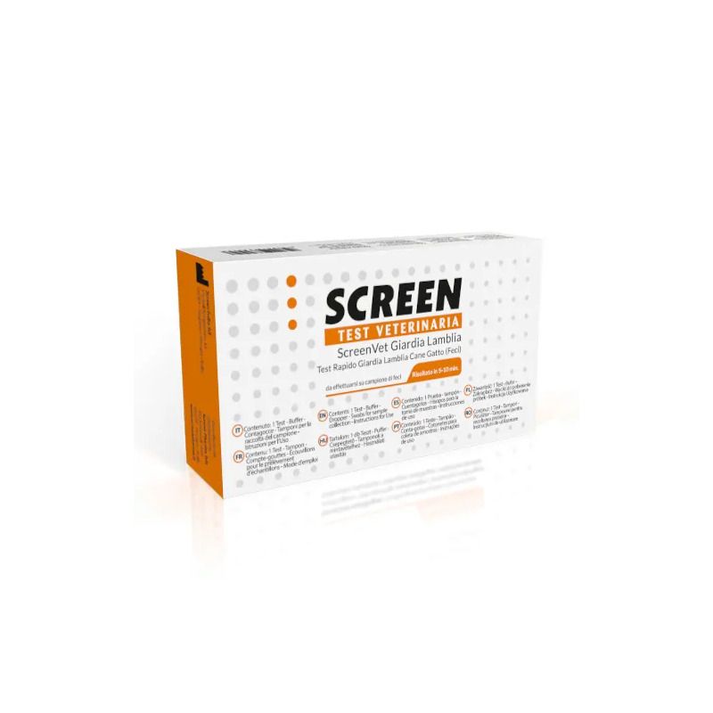 ScreenVet Giardia Lamblia test veterinario per cani e gatti-1