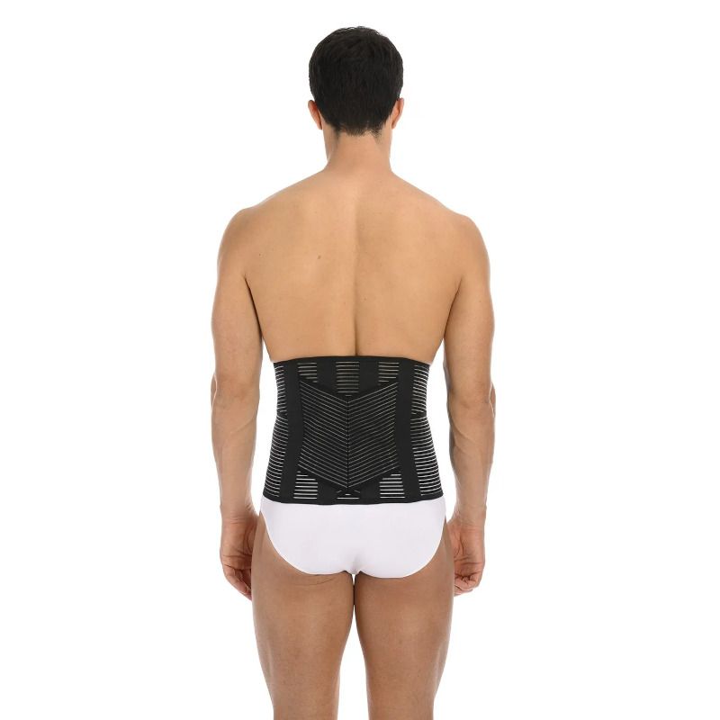 Scudotex Corsetto Ortopedico Diamond SV Forte Nero Cod.641 27cm Misura 6 (XXL)-2